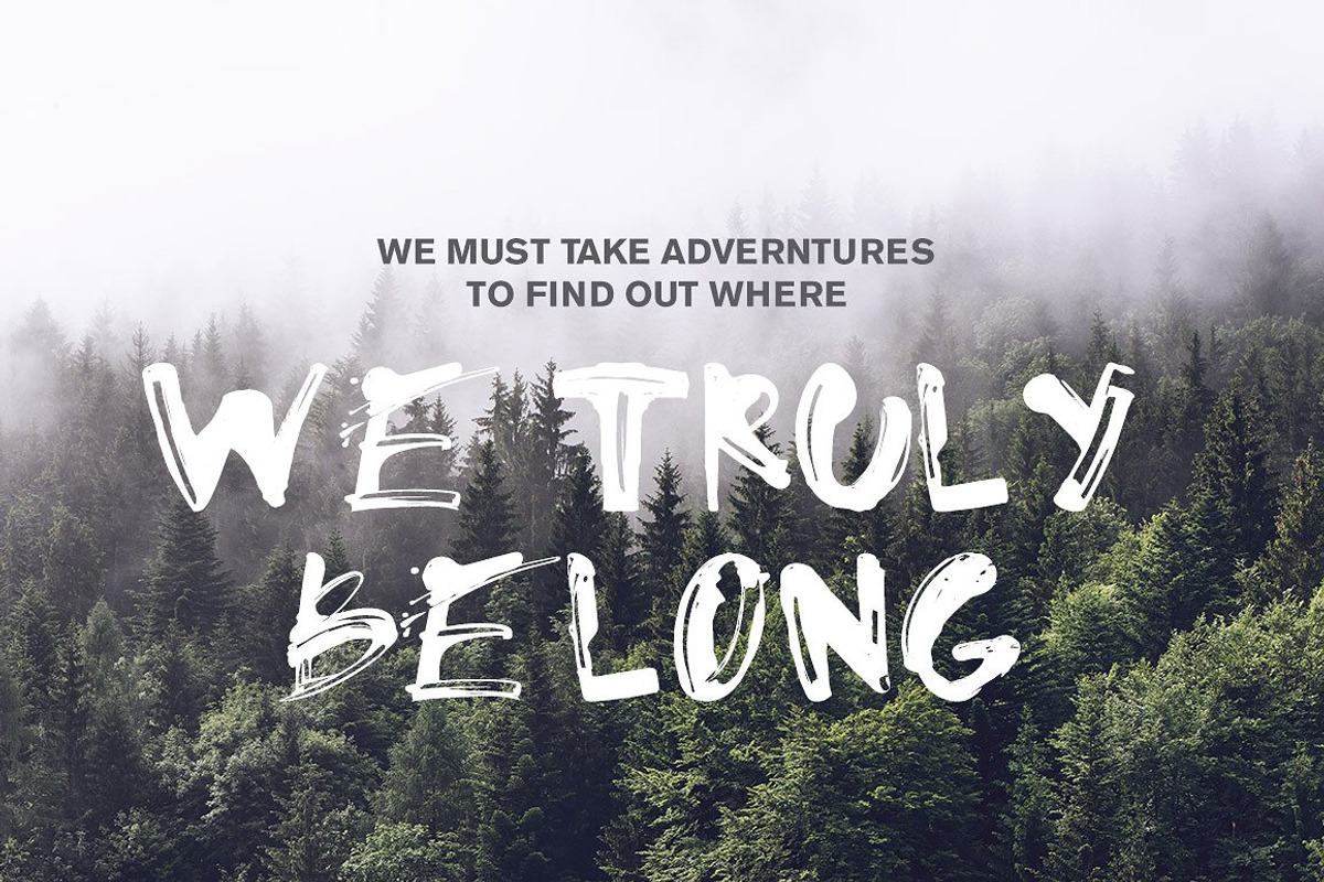 Splodge Typeface Script Fonts preview 6