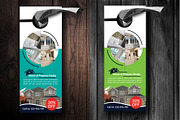 Real Estate Door Hanger Template, a Magazine Template by Psd Templates (Thumbnail 2 of 2)