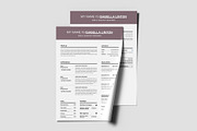 Modern Resume Template CV Design, a Resume Template by PixelStudio (Thumbnail 1 of 5)