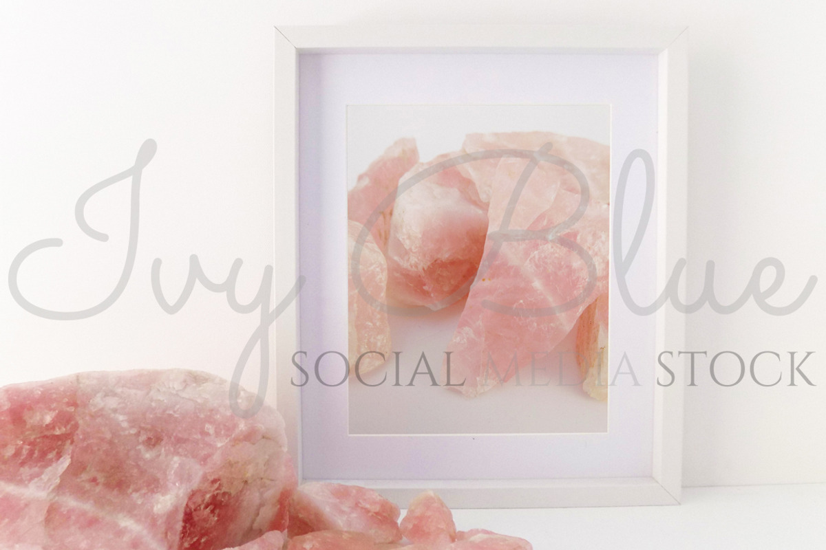 Rose Quartz Collection - 7, a Print Template by Ivy Blue