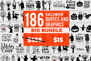 186 Halloween Quotes and graphics