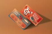 Orange Halloween Sale Voucher, a Card Template by graphicook (Thumbnail 2 of 3)