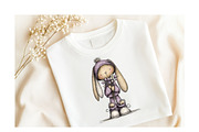 Funny Easter Bunny Clipart Bundle, an Illustration by GatewayDesign (Thumbnail 6 of 6)