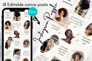 Salon Puzzle Instagram Template