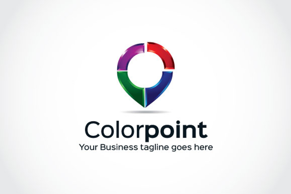 Color point Logo Template, a Branding & Logo Template by The Branding ...