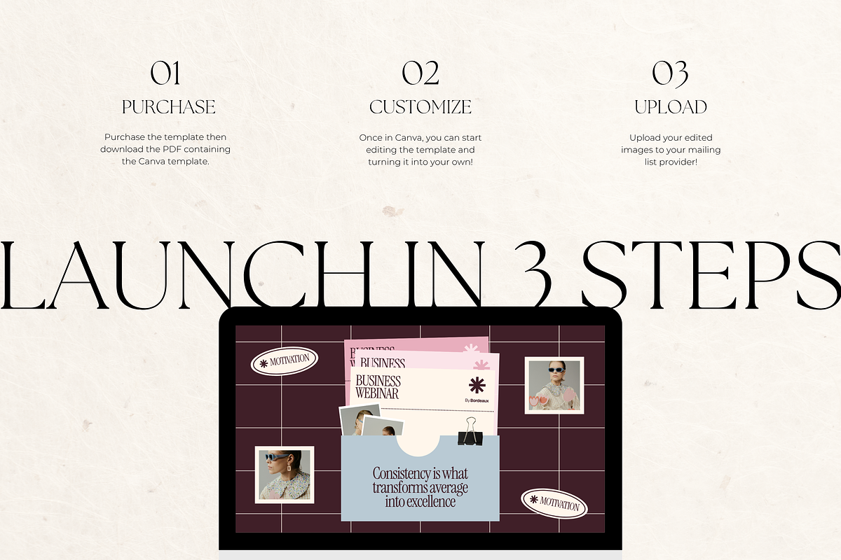 Email Marketing Newsletter Template, an Email Template by Branding Babe Co. (Photo 10 of 10)