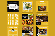 Food And Drink Social Media Template, a Templates & Theme by BoontenStudio (Thumbnail 5 of 7)