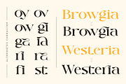 Browgia - Elegant Luxury Typeface, a Serif Font by Muflieart (Thumbnail 6 of 8)