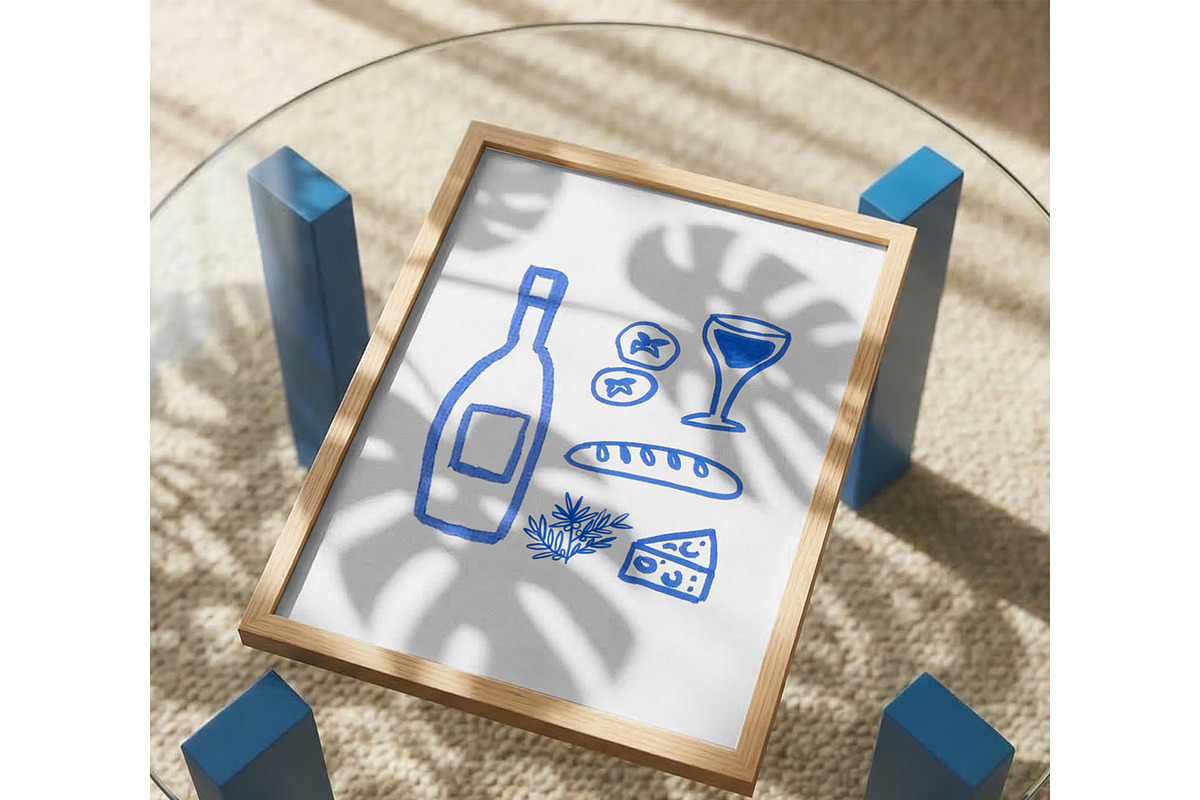 Coastal Food Collection, a Food Illustration by ElicoelhoDesign Shop (Photo 8 of 8)