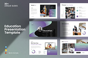 Education Presentation Template, a Templates & Theme by Slide_Genius1 (Thumbnail 1 of 6)