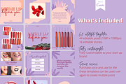 60 Purple Candy Instagram template, a Social Media Template by LemonNguyen (Thumbnail 2 of 6)