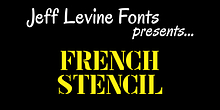 French Stencil JNL