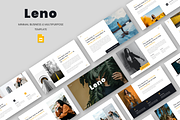 Leno - Minimal Business Google Slide, a Presentation Template by Biwarastudio (Thumbnail 1 of 5)