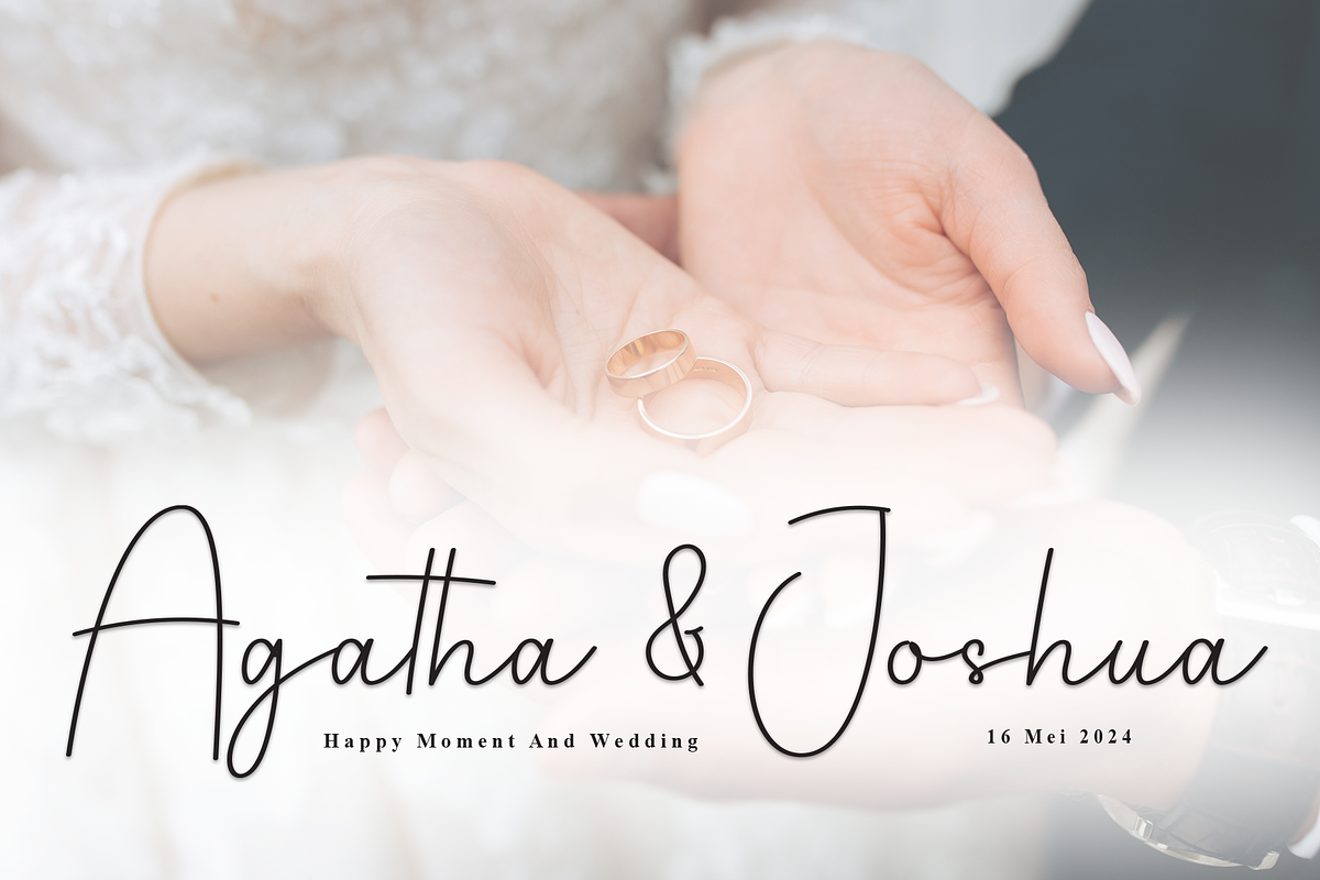 Carmila Signature | Script Font, a Handwritten Font by Scratchones (Photo 2 of 8)