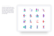 Telemedicine | 32 Icons Set, an Outline Icon by Marina Silence (Thumbnail 16 of 17)
