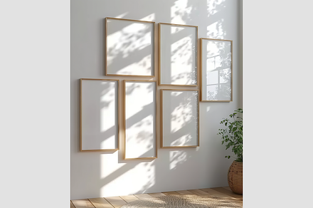 Close-Up View of Frame Mockup, an Architecture Photo by GFXCity