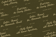 Qittchen - Handcrafted Vintage Font, a Handwritten Font by Nollev (Thumbnail 5 of 9)