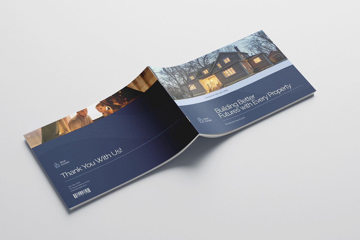 Real Estate Landscape Brochure, a Brochure Template by Pixelpick (Photo 4 of 9)