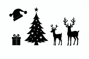 Christmas Laser Cut Ornament Bundle, a Graphic by Designer_Momina (Thumbnail 7 of 14)