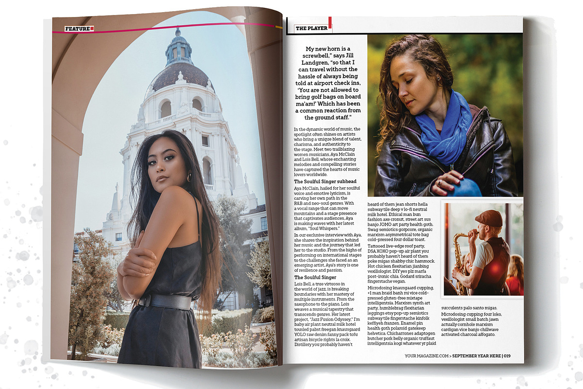Magazine Template, a Magazine Template by Red Cactus Creative (Photo 11 of 20)