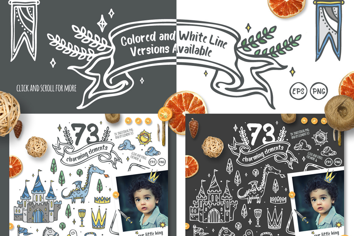 Little King UPDATED - ADDED BONUS, a Decorative Illustration by Euonia Meraki (Photo 3 of 13)