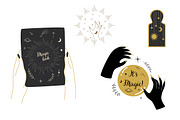 Cosmic signs and symbols, a Decorative Illustration by Chikovnaya (Thumbnail 16 of 21)