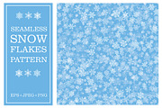 Snowflakes Backgrounds Collection, a Decorative Illustration by Amovitania (Thumbnail 5 of 5)