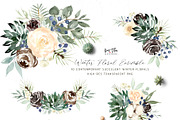 Winter Floral Ensemble, an Illustration by Kim Thoa Designs (Thumbnail 5 of 12)