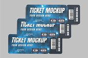 Ticket Mockup, a Print Template by lamorastudio (Thumbnail 11 of 11)