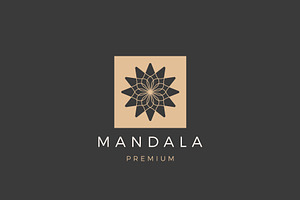 Simple And Minimalist Mandala Logo, a Branding & Logo Template by AlvinStd