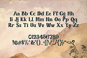 Diamore - Modern Retro Font, a Script Font by Flawless And Co (Thumbnail 10 of 11)