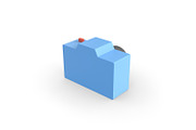 Camera simple design graphic cartoon, an Object 3D Model by CGTech (Thumbnail 5 of 9)