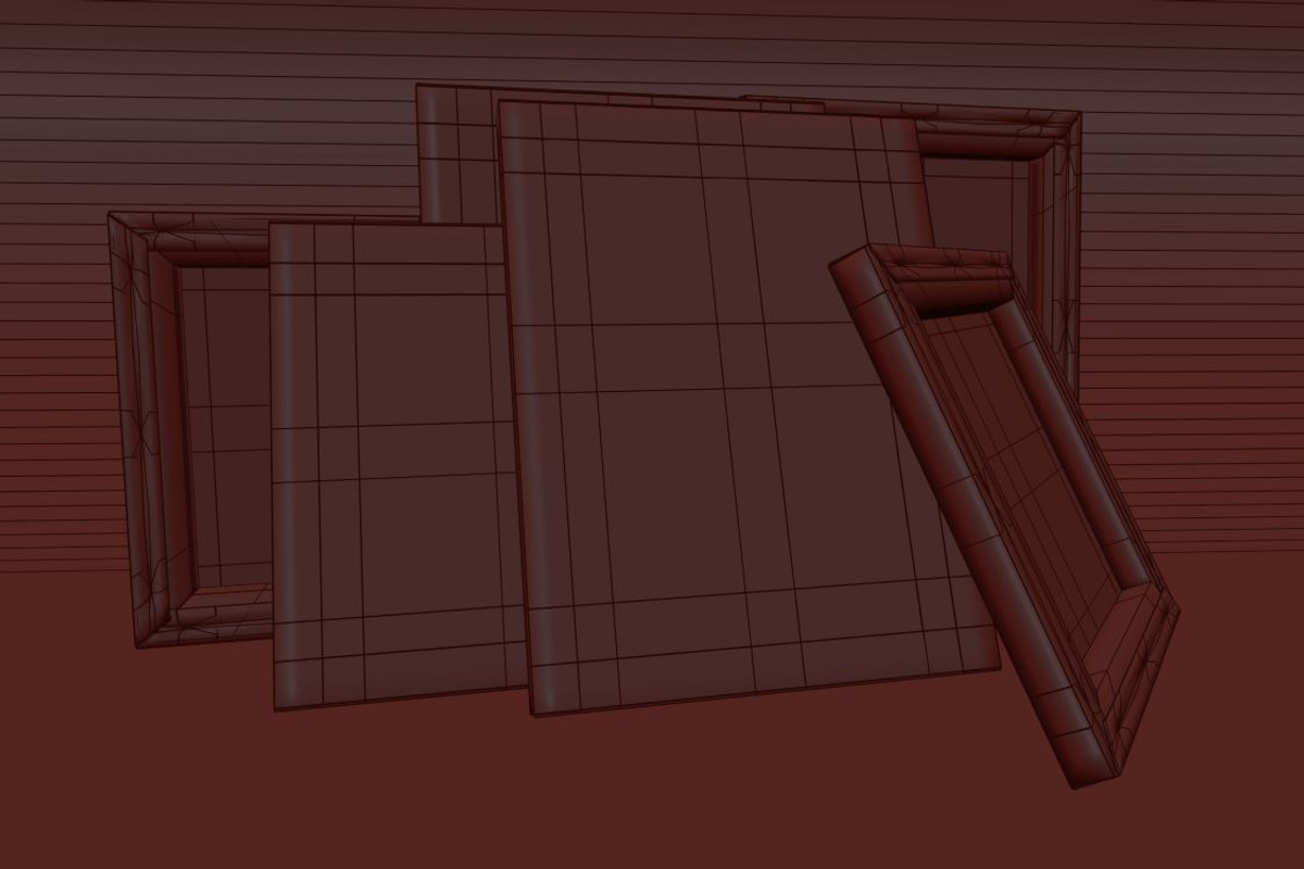 Artists Easel & Canvas, an Object 3D Model by kjpargeterimages (Photo 6 of 6)