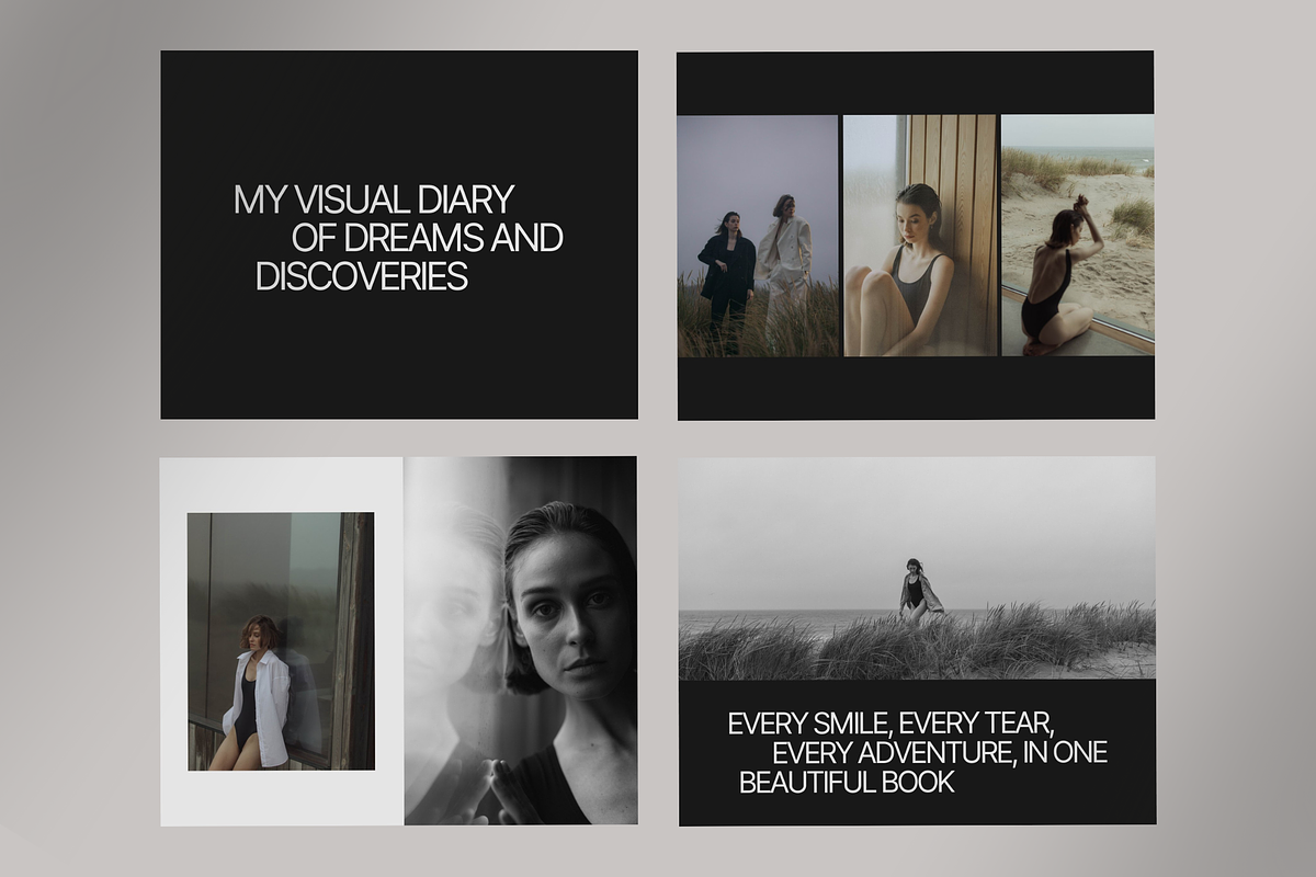 Versatile Photo Book Design Template, a Magazine Template by Make It Yours Lab. (Photo 7 of 7)