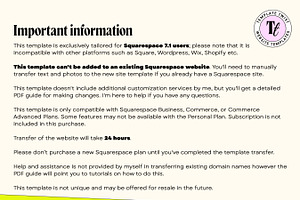 Beauty Squarespace 7.1 Ecommerce