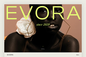 EVORA Artist's Website Framer