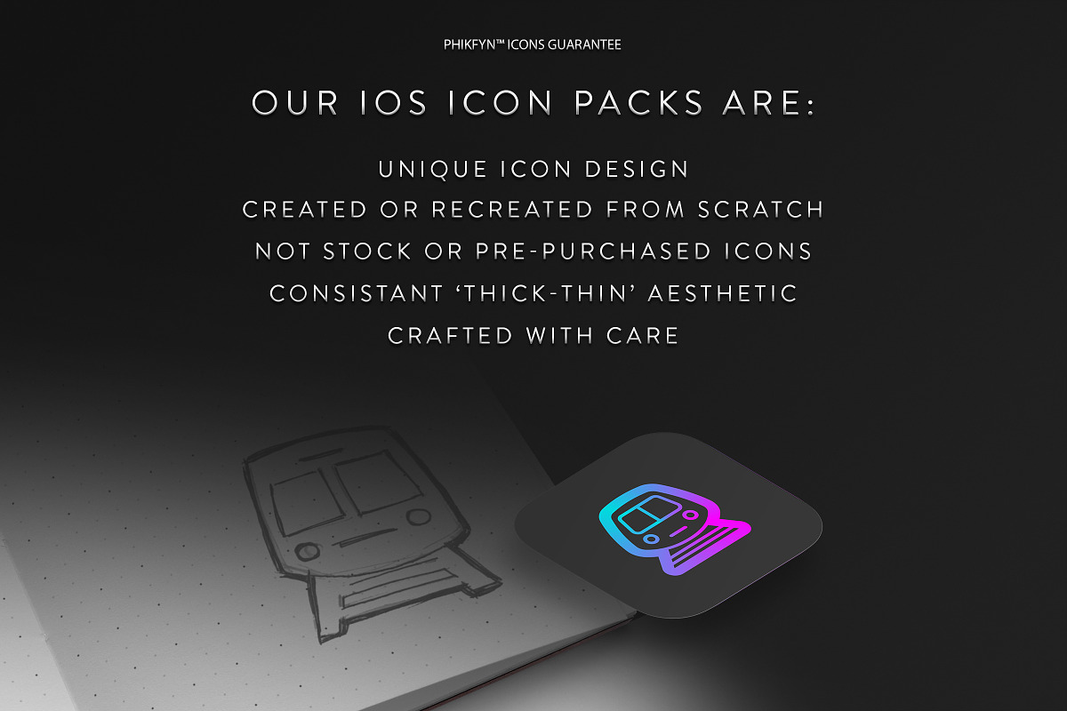 700 Bold and Colourful iOS App Icons, a Solid Icon by Phikfyn Icons (Photo 6 of 6)