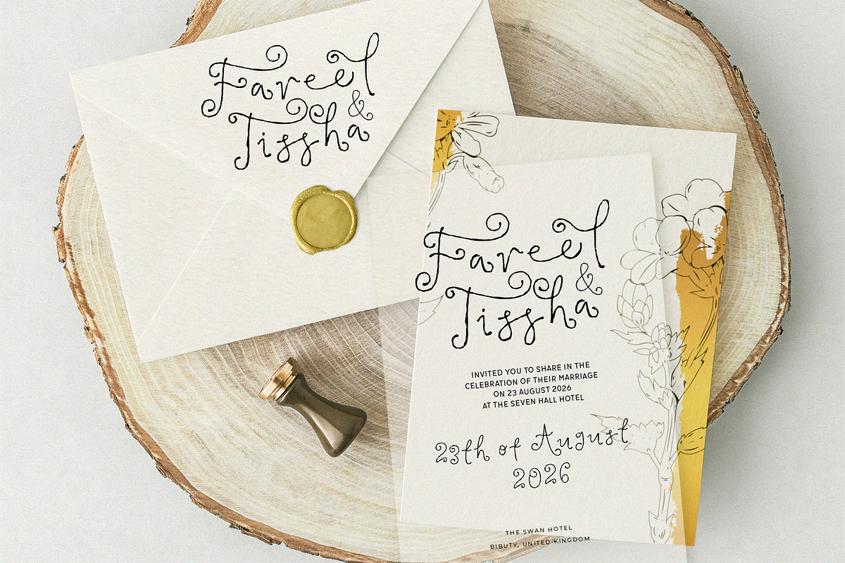 Just Twirl – Whimsical Handwritten, a Handwritten Font by shineink.designlab (Photo 2 of 12)
