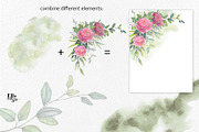 Roses - Watercolor Floral Collection, an Illustration by Elly Studio (Thumbnail 6 of 16)