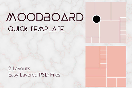 Moodboard Instagram or Blog Template
