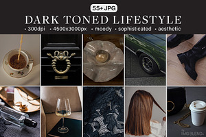 Dark Visuals, Lifestyle Photo Set, a Photo by Imageblend