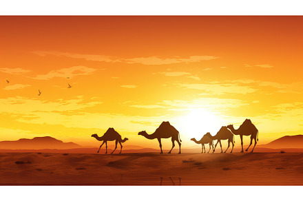meadow steppe landscape group ai, a Background Photo by pikepicture