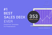 Best Sales Deck PowerPoint Template, a Presentation Template by SlideSalad (Thumbnail 1 of 45)
