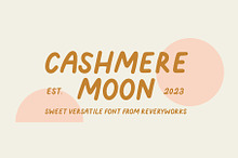 Cashmere Moon Sans (3 fonts)