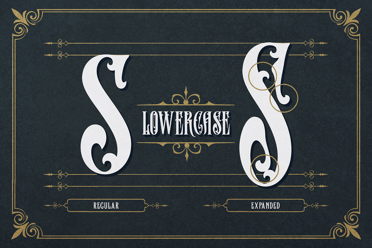 Master Rumble Victorian Typeface, a Blackletter Font by alit design (Photo 14 of 25)