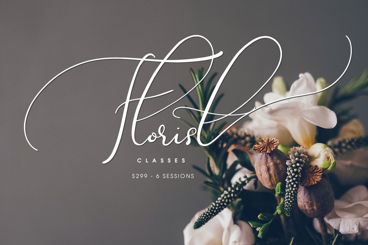 Theodoria Script Font preview 3