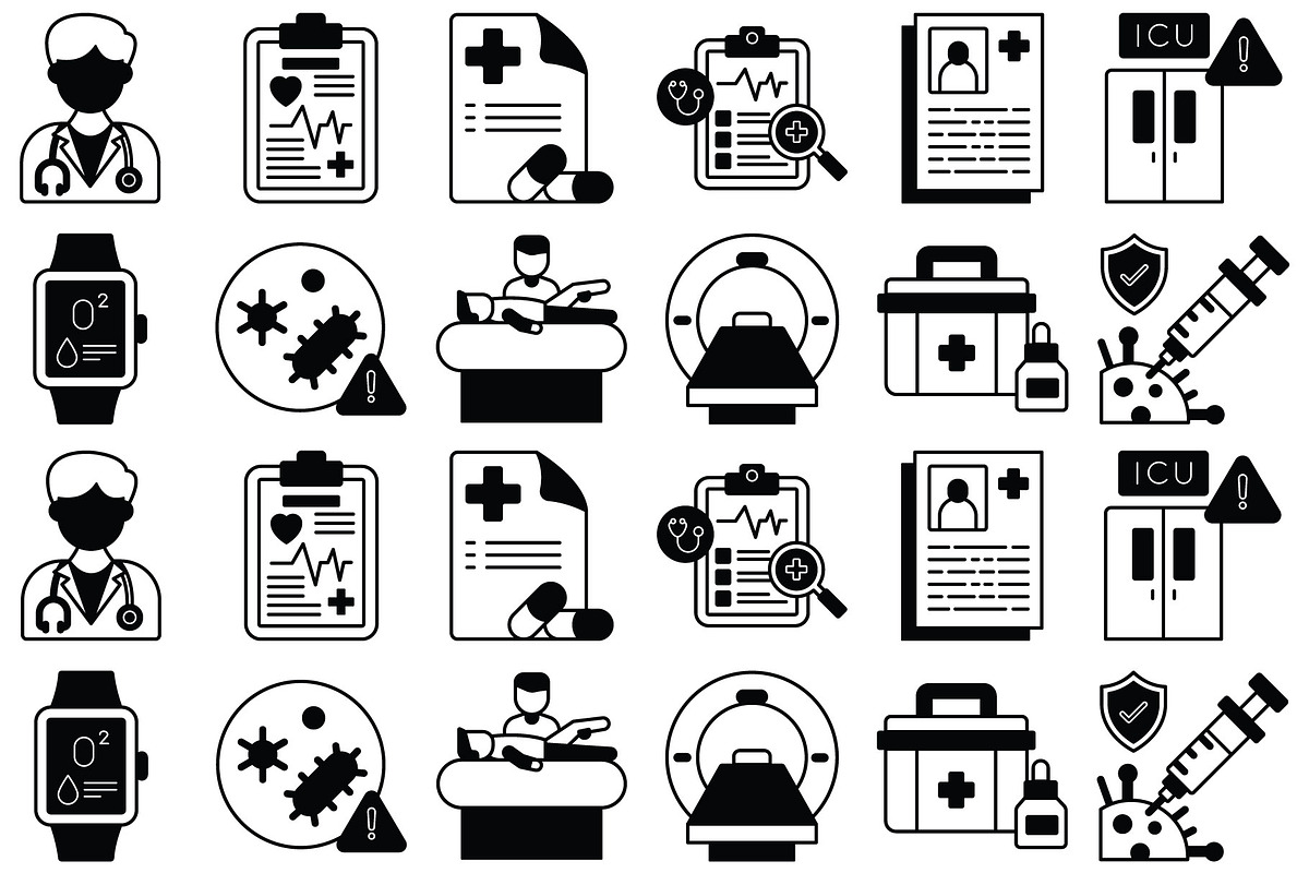 Healthcare and Medical Vector Icons, a Solid Icon by Vector Portal (Photo 4 of 5)