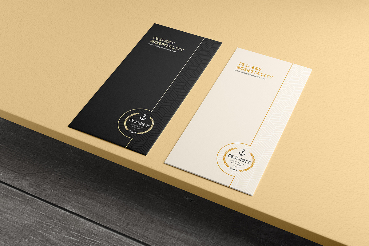 Old Zey Hospitality Branding Bundle, a Stationery Template by fisihsani (Photo 11 of 11)