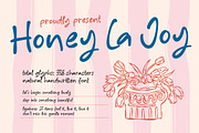Honey La Joy Natural Handwritten, a Script Font by Letterena Studios Script (Thumbnail 1 of 15)