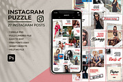 Paper - Instagram Puzzle Feed, a Social Media Template by Plan B (Thumbnail 1 of 6)